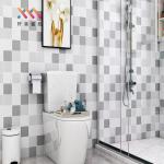 Modern Style Peel and Stick Kitchen Backsplash Wallpaper Fireproof PVC Vinyl