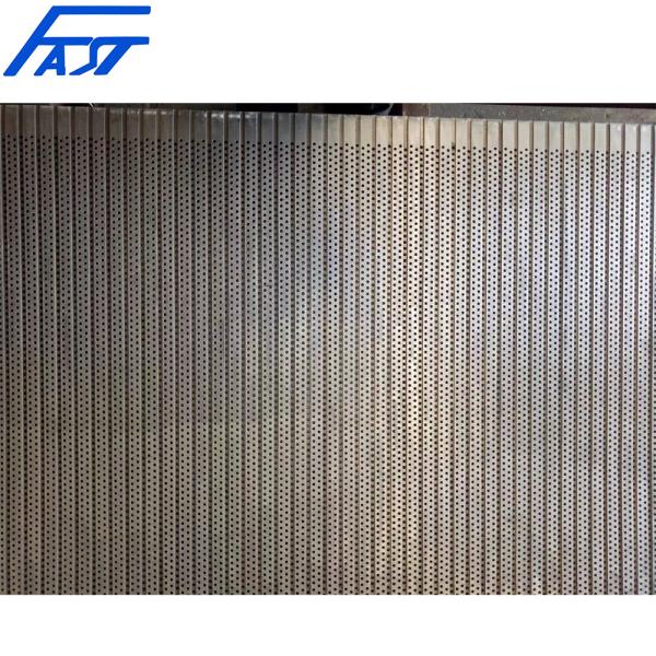 Stainless Steel 304 316 Slot Profile Wire Screen Flat Sheet Panels Sieve Screen