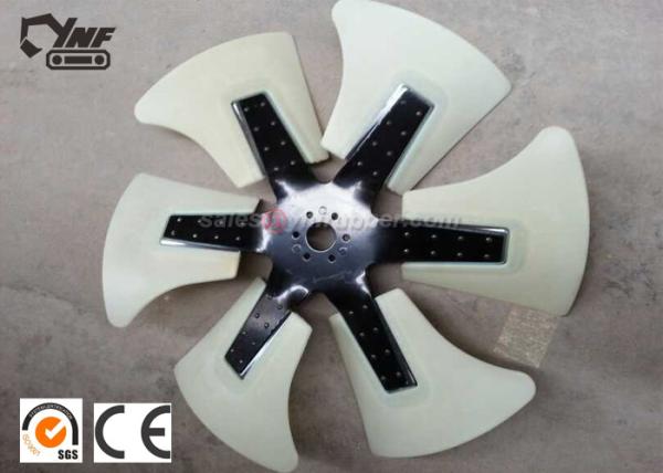 D65 6D125 Komatsu Excavator Engine Parts Cooling Fan Blade 600-635-7850 PC300-6