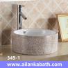 Buy cheap 2016 new model fashion colorful baisn round shape sanitary ware art basin for from wholesalers