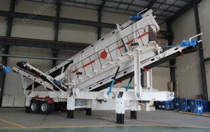 China Stone Mining 1520mm Feeding 250t/H Portable Impact Crusher factory
