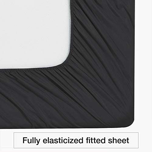 133 * 60 Fabric Density 3 Piece Fitted Sheet Set for 20" Deep Mattresses 2 Pillowcases