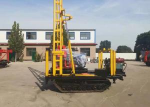 China 89mm Rod 200m 0.32m/S Crawler Mounted Drill Rig factory