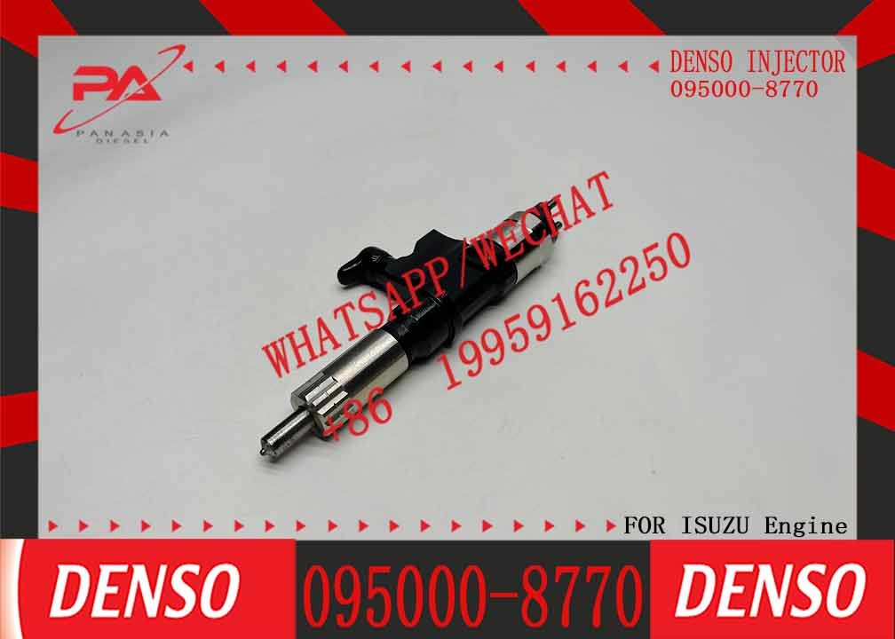 Genuine Diesel Common rail fuel injector 095000-8770, 095000-8771, 095000-8100, VG1038080007, VG1096080010