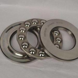 China 51312 Self Aligning Axial Ball Thrust Bearing For Machine 51100 Bearing Steel factory