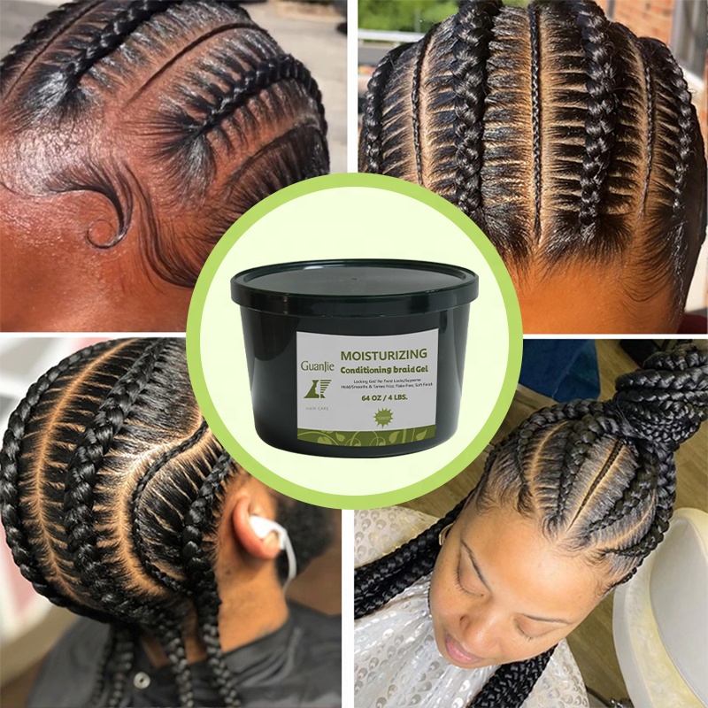 HAIR Styling Edge Control Gel Extreme Hold Organic Conditioning Anti-frizz Hair Gel