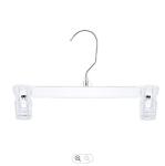 Outdoor Multi Pant Hangers With Clips 10 Inches Plastic Clip Coat Hangers