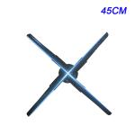 Dustproof 45cm Smart 3D Hologram Fan Wireless For Airports And Hotels