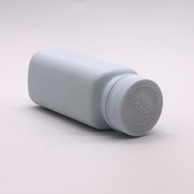 135ml HDPE Medicine Bottle for Vitamin Supplement Customized Color Collar Material