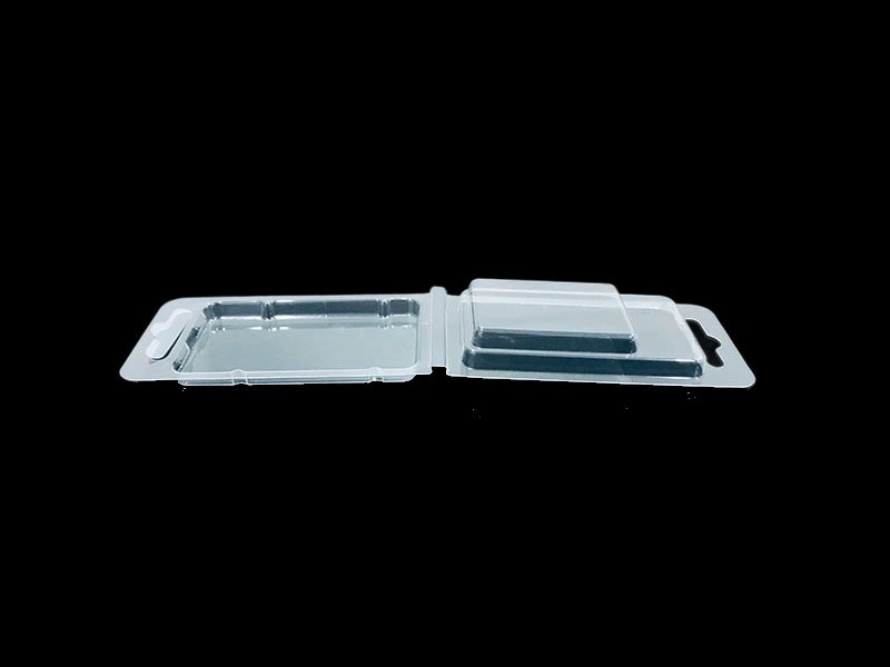 China Custom Food Grade PET Clamshell Packaging with Hanging Tab factory