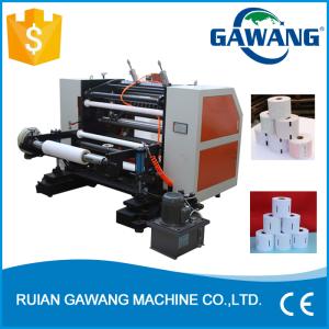 China Automatic Thermal paper Jumbo roll Slitting And Rewinding Machine factory