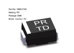 Smb SMD TVS Diode 58V 600W Esd Suppressors SMBJ58CA