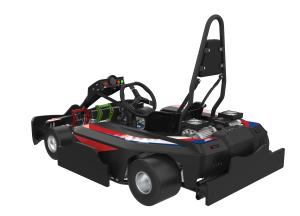 China Electric Commercial Children Go Kart 120Km/H With 3 Point Safety Harness factory