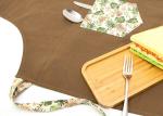 Couple Full Print Kitchen Cooking Apron , Colorful Cotton Kitchen Aprons With