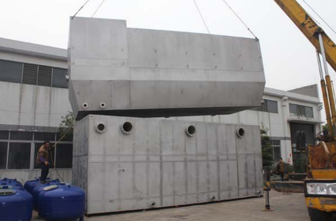 Coagulation / Flocculation Water Treatment Plant System , Carbon Steel Body With Epoxy Coating