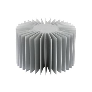 China Lightweight Extrusion Aluminum Heatsink Profiles Sandblasting For Enhanced Durability on sale