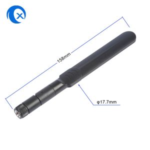 China 2.4GHz Omni WiFi Paddle Antenna 3dBi With Foldable RPSMA Male Connector on sale