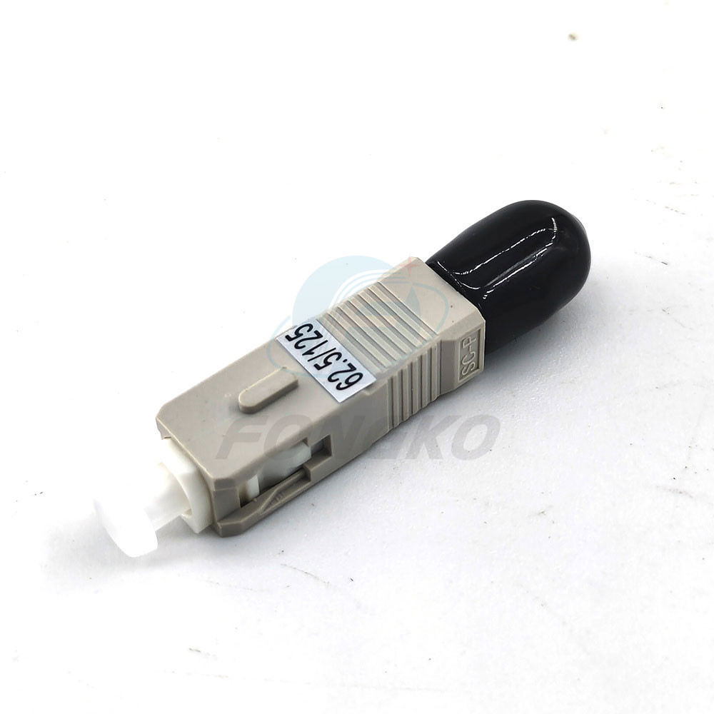 Male Multimode 62.5/125um Fiber Optic Hybrid Adapter ST UPC Female To SC UPC