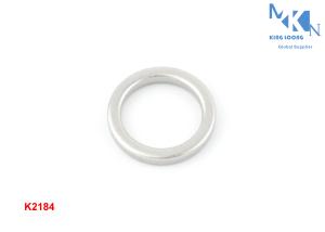 China Decorative Handbag Rings Hardware Buckle , Polished Hanging Plating Metal Rings For Purses factory