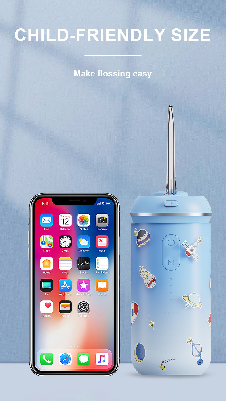 Mini Kids Portable Travel Household Oral Irrigator For Teeth Cleaning 4 working modes