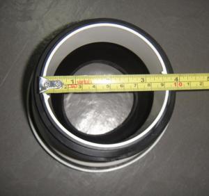 China Polypropylene Short Toilet Drain Connector With No Visible Specks And Sag factory