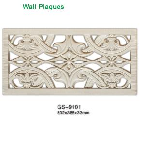 China Classical Royalty wall decoration PU plaque factory