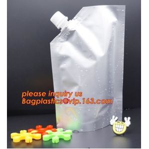 Squeeze refillable plastic packaging spout bag for Chemical industry bag