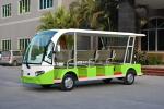 Battery Operated Electric Tourist Vehicles / Electric Passenger Bus With 11