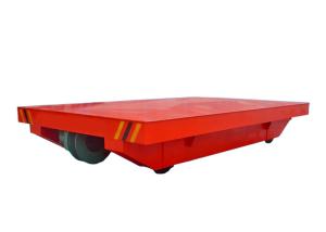 China 15T Battery Operated Automatic Self Propelled Transfer Cart On Rail factory