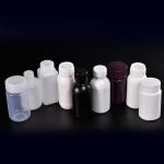 Small Mouth Plastic HDPE High Density Polyethylene Bottles For Syrup Packaging