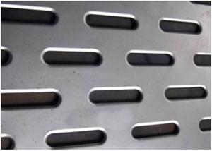 China Balconies Slot Hole Perforated Aluminum Panels Liquids And Solids Filtration factory