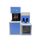 2 Cavity Semi Automatic Pet Mineral Water Oil Juice Bottle Making Machine 100