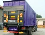 Steel car hydraulic tailgate lifting equipment with DC24V 4.5KW motor, load