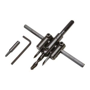 China Carbon Steel Adjustable Circle Hole Cutter 30-120mm 38-42 HRC factory