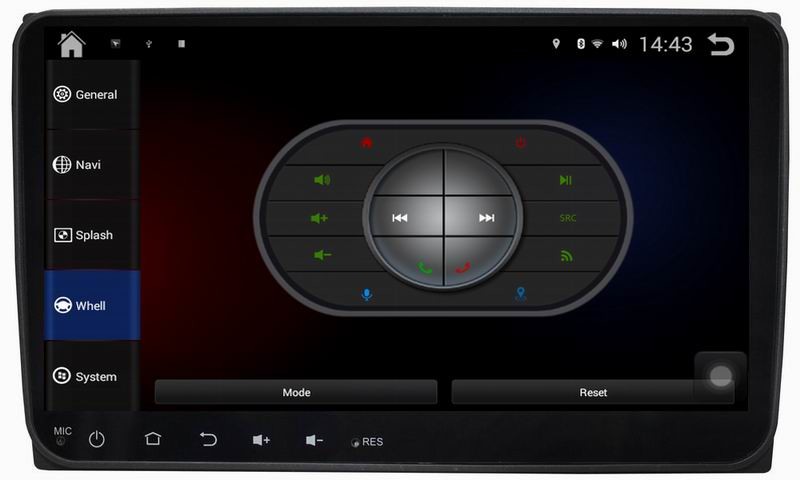 Ouchuangbo car video dvd multimedia for Volkswagen Magotan with os android 4.4 gps 3g wifi swc