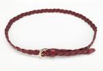 BRACHI Ladies Fashion 2/3" Skinny Leather Dress Belt