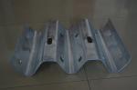 Metal Highway Thrie Beam Guardrail Hot Dipped Galvanized Plastic Sprayed