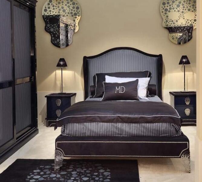 Latest Bedroom Furniture Design King Size Set Tufted Bed
