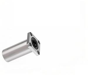 China Smooth Linear Flange Bearing High Speed Flange Mounted Linear Ball Bearing Customized factory