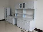 PP Drawer Chemistry Lab Furniture , Epoxy Resin Countertops Science Lab Benches