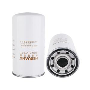 China HEKUANG Oil Filter J6654 High Filtration Rate For Excavator Engine factory