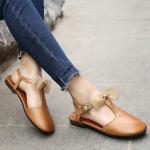 S386 Leather Shoes Handmade Toe Layer Cowhide High Quality Women'S Shoes Custom