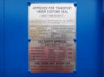 Length 40' Standard ISO Container 25G1 Shipment Plywood Bamboo Floor