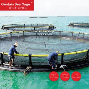 China High Strength Floating Fish Cage Anti Wind Alkali Resistance Large cage capacity factory