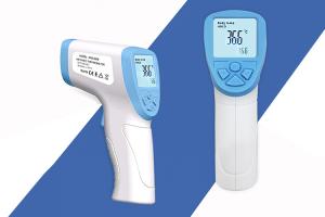 China Blue Non Contact Infrared Thermometer Long Use Life High Accuracy Fast Response factory