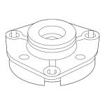 1EA412331B Shock Mount / Strut Mount
