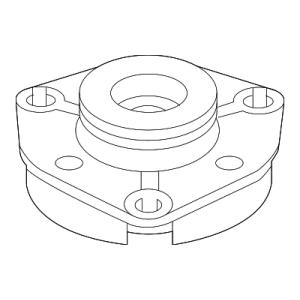 China 1EA412331B Shock Mount / Strut Mount factory
