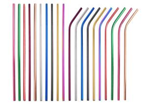 China Colorful Kitchen Household Items Straight Reusable Drinking Straws Cleaner Brush factory