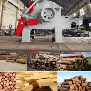 3-30kw Customized Wood Shredding Machine Commercial Tree Branch Grinder