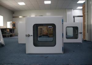 China Common Transfer Window 230V/50HZ Pass Through Box Clean Room Powder Coated Steel factory